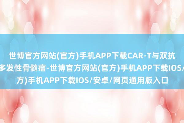 世博官方网站(官方)手机APP下载CAR-T与双抗之间的PK面对难治性多发性骨髓瘤-世博官方网站(官方)手机APP下载IOS/安卓/网页通用版入口