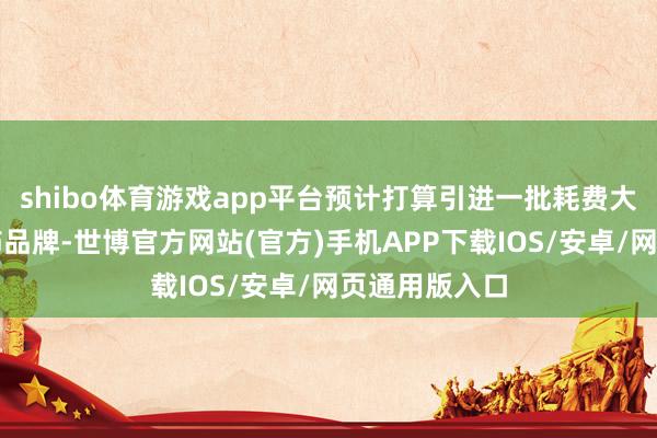 shibo体育游戏app平台预计打算引进一批耗费大牌和高级衣饰品牌-世博官方网站(官方)手机APP下载IOS/安卓/网页通用版入口