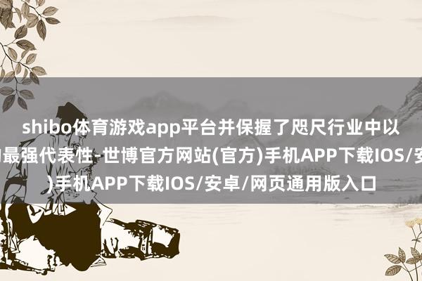 shibo体育游戏app平台并保握了咫尺行业中以工作为中心的料理的最强代表性-世博官方网站(官方)手机APP下载IOS/安卓/网页通用版入口
