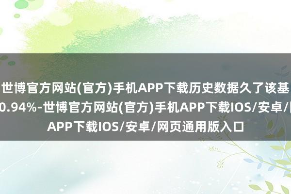 世博官方网站(官方)手机APP下载历史数据久了该基金近1个月高潮0.94%-世博官方网站(官方)手机APP下载IOS/安卓/网页通用版入口